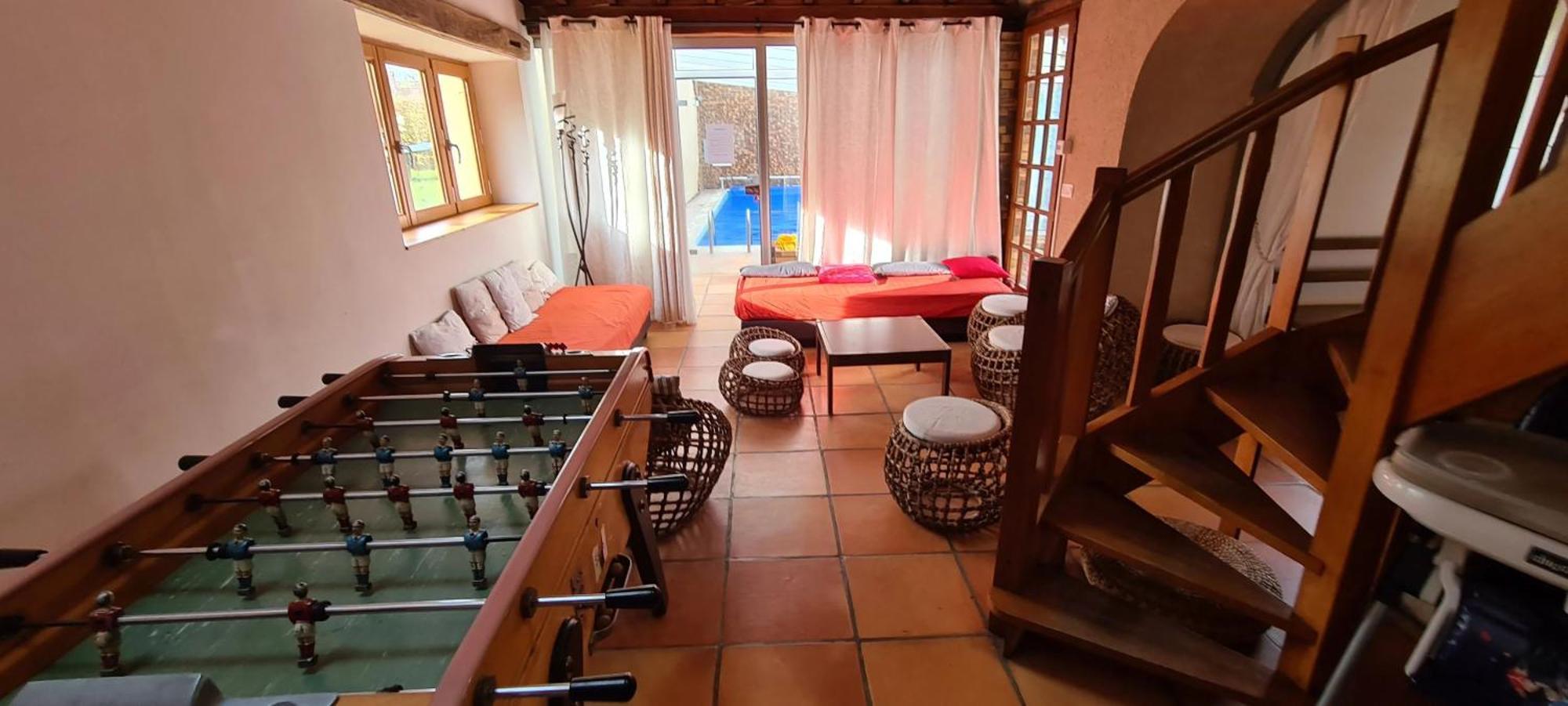 Au Bonheur Des Retrouvailles Hotel Denonville Buitenkant foto